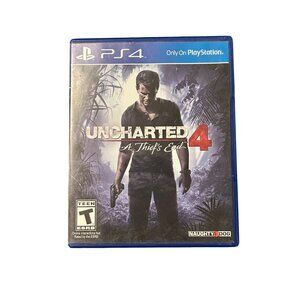 Uncharted 4 A Thiefs End PS4 Game Naughty Dog Adventure video games gaming